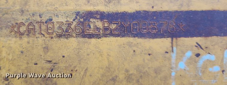 image for item KH9371 2012 Caterpillar 336EL  excavator