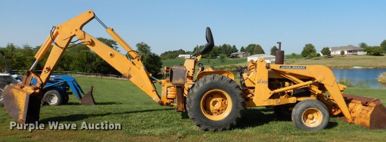 image for item KP9293 John Deere 400  backhoe