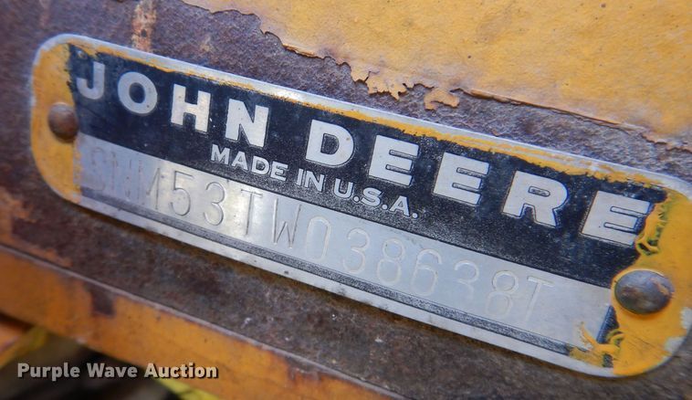 image for item KP9293 John Deere 400  backhoe