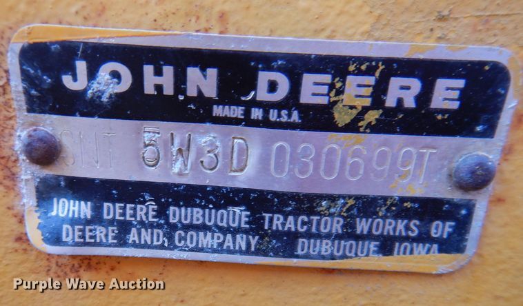 image for item KP9293 John Deere 400  backhoe