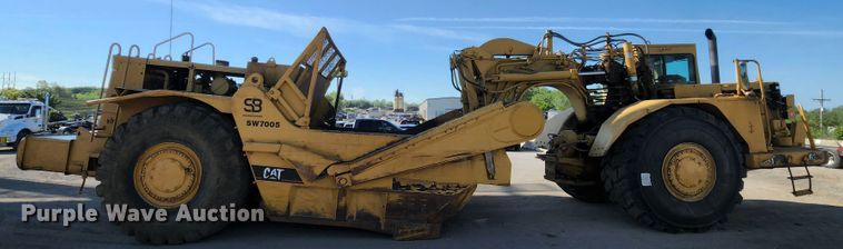 image for item KT9896 1994 Caterpillar 627F  conventional scraper