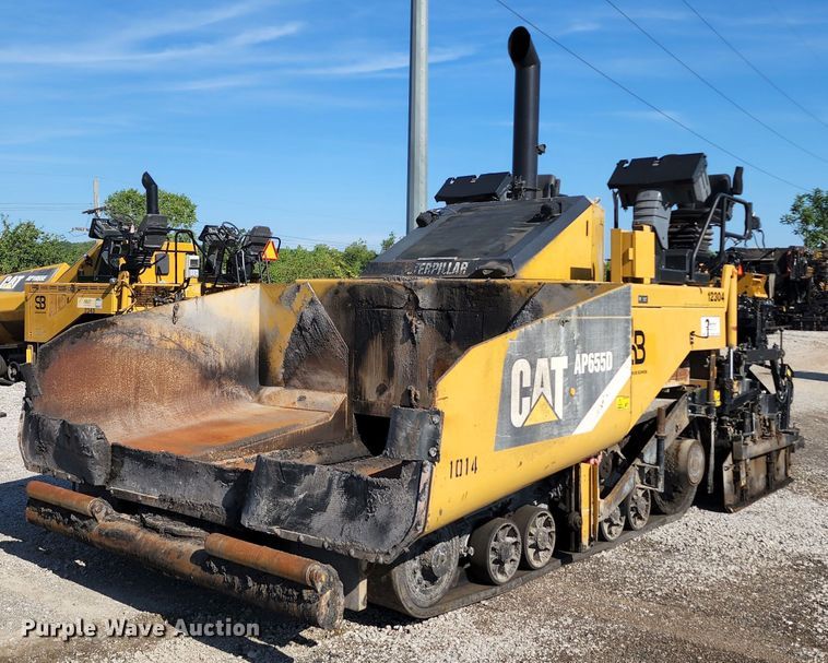 image for item KT9898 2008 Caterpillar AP655D  paver