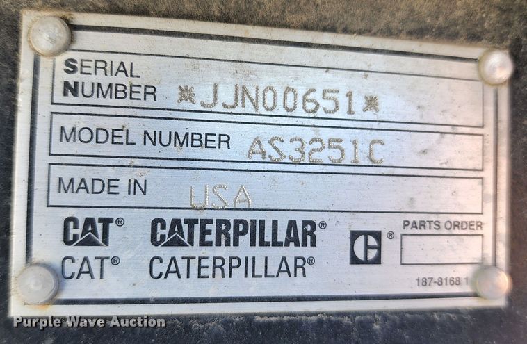 image for item KT9898 2008 Caterpillar AP655D  paver