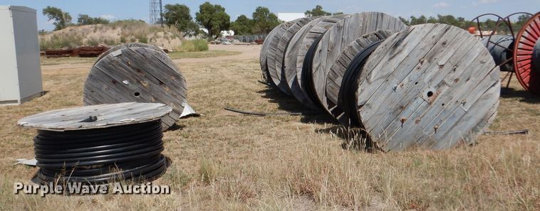 image for item LB9928 (12) reels of coaxial cable