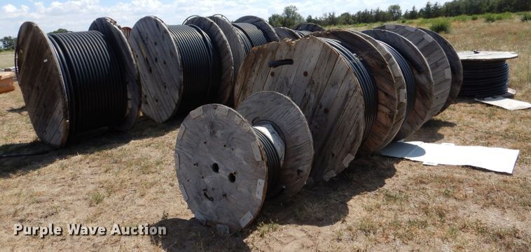 image for item LB9928 (12) reels of coaxial cable