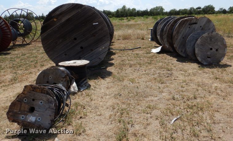 image for item LB9928 (12) reels of coaxial cable