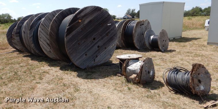 image for item LB9928 (12) reels of coaxial cable