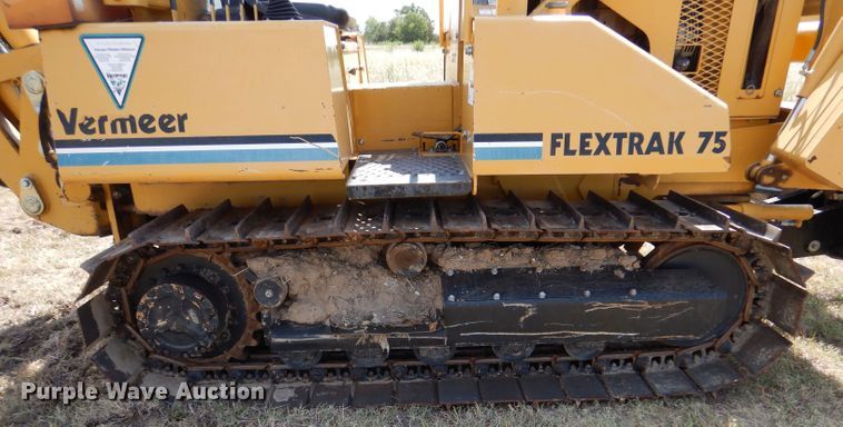 image for item LB9932 2002 Vermeer Flex Track 75  vibratory cable plow