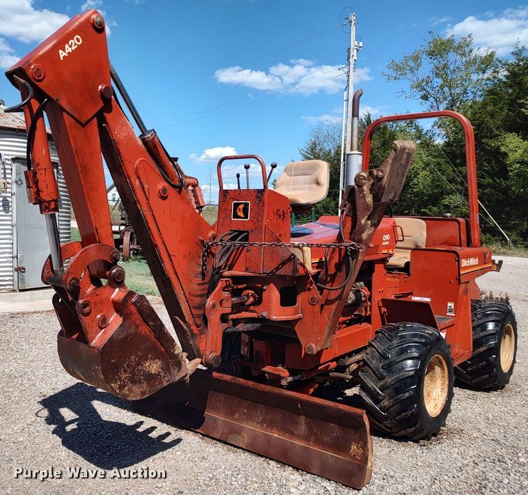 image for item LK9828 1986 Ditch Witch 4010DD  bucket wheel trencher