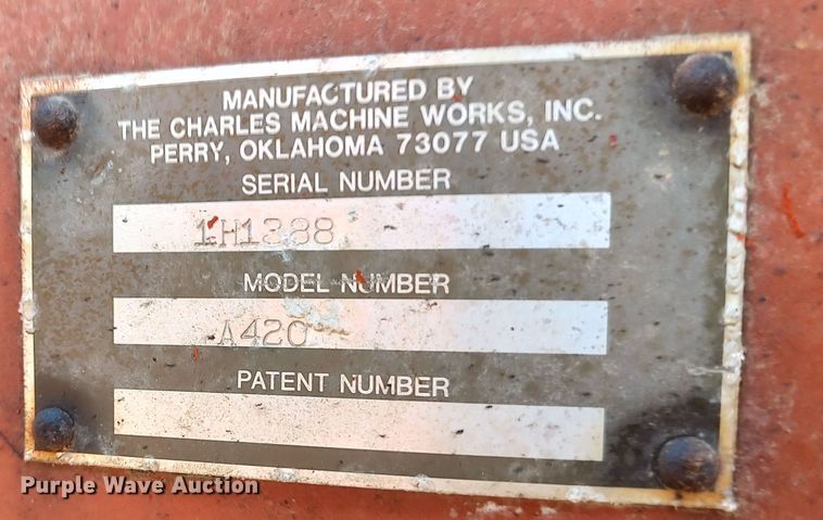 image for item LK9828 1986 Ditch Witch 4010DD  bucket wheel trencher