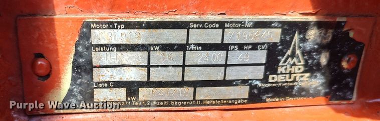 image for item LK9828 1986 Ditch Witch 4010DD  bucket wheel trencher