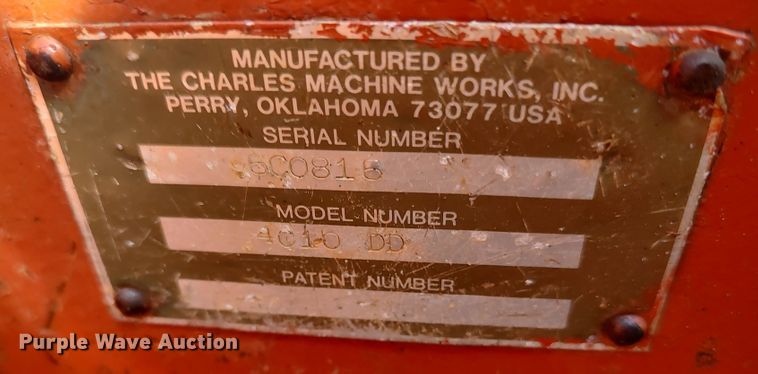 image for item LK9828 1986 Ditch Witch 4010DD  bucket wheel trencher