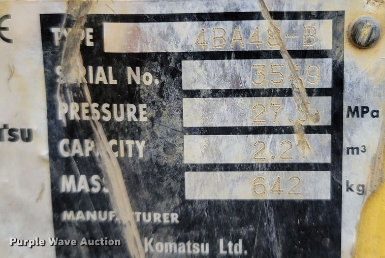 image for item LM9701 2011 Komatsu D39EX-22  dozer