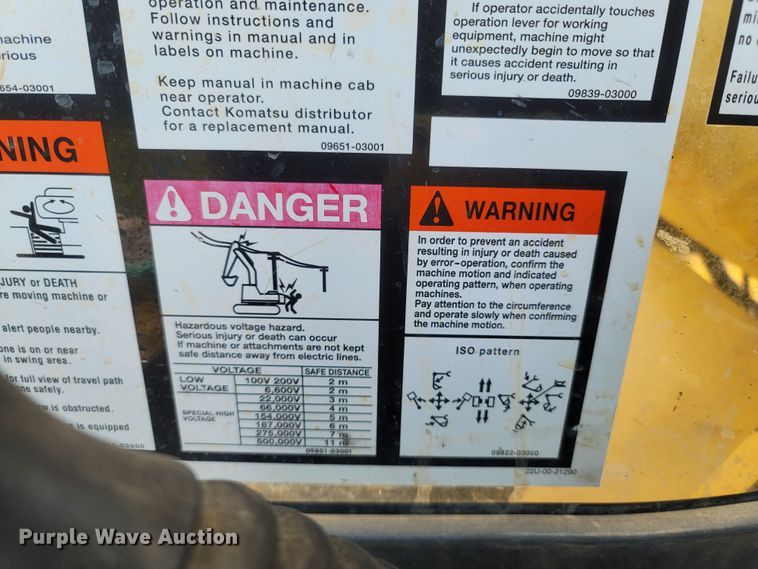 image for item LM9713 2007 Komatsu PC300LC-8  excavator