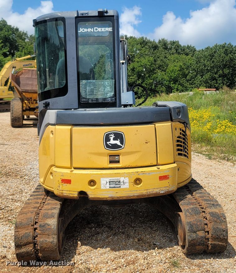 image for item LM9715 2012 John Deere 50D  mini excavator