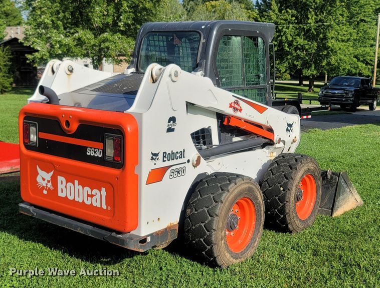 image for item LM9744 2018 Bobcat S630  skid steer loader
