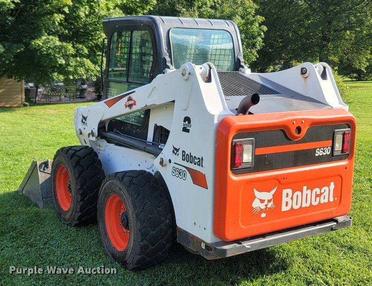 image for item LM9744 2018 Bobcat S630  skid steer loader
