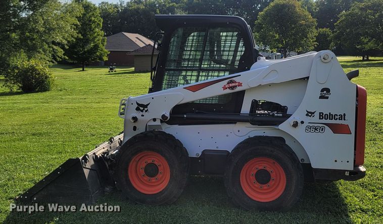 image for item LM9744 2018 Bobcat S630  skid steer loader