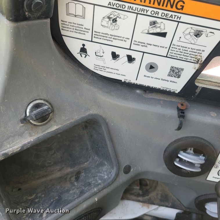 image for item LM9744 2018 Bobcat S630  skid steer loader