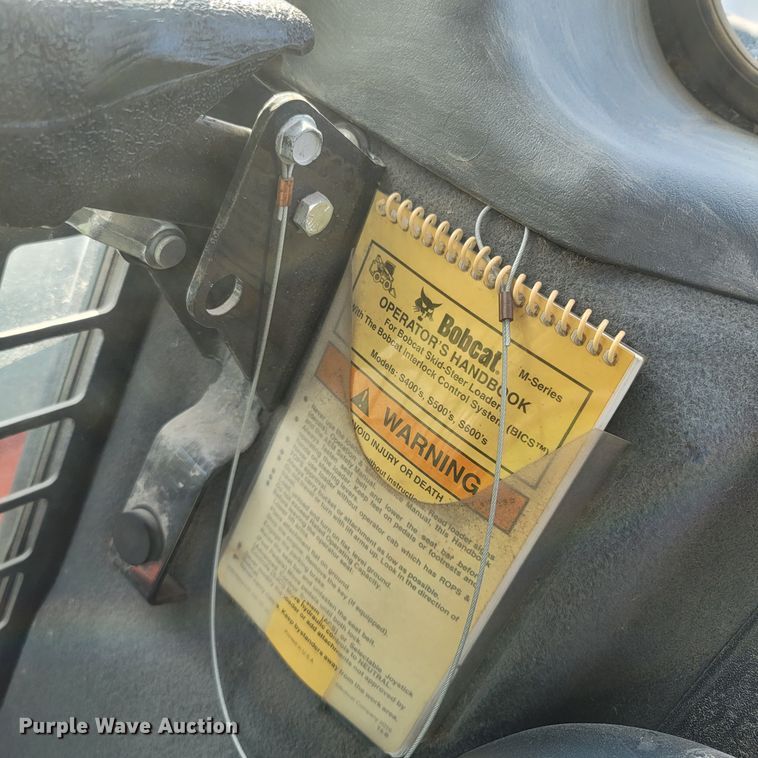 image for item LM9744 2018 Bobcat S630  skid steer loader