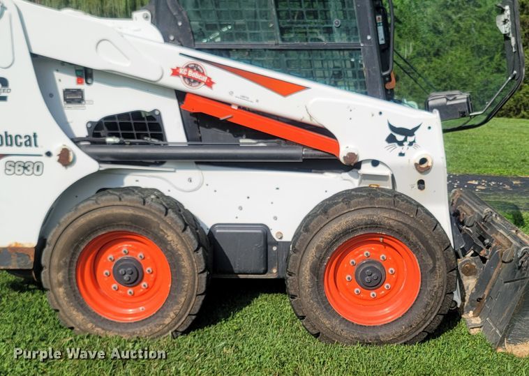 image for item LM9744 2018 Bobcat S630  skid steer loader