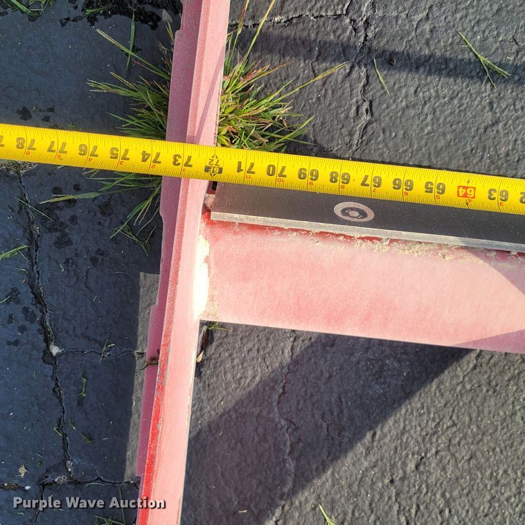 image for item LM9745 Skid steer land leveler