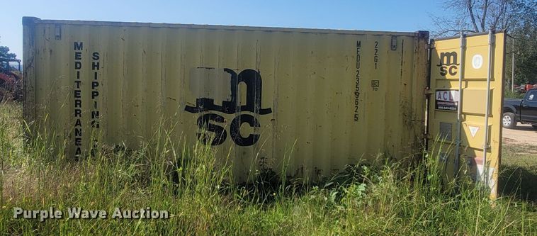 image for item LM9768 2007 CIMC  shipping container