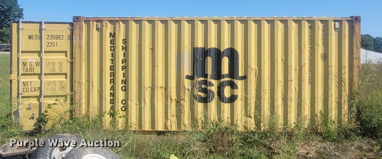image for item LM9768 2007 CIMC  shipping container