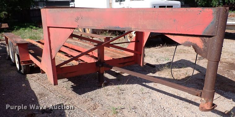 image for item MF9504 1983 Belshe  equipment trailer