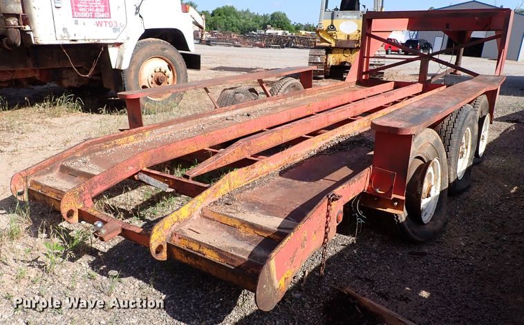 image for item MF9504 1983 Belshe  equipment trailer