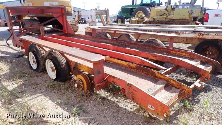 image for item MF9504 1983 Belshe  equipment trailer