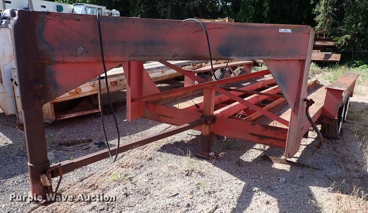 image for item MF9504 1983 Belshe  equipment trailer