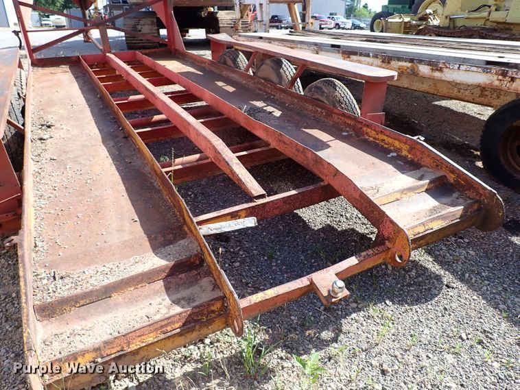 image for item MF9504 1983 Belshe  equipment trailer