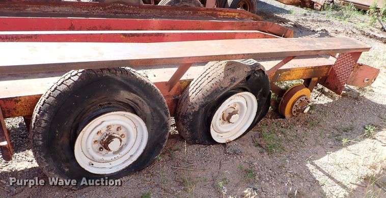 image for item MF9504 1983 Belshe  equipment trailer