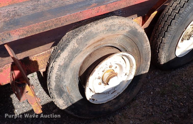image for item MF9504 1983 Belshe  equipment trailer