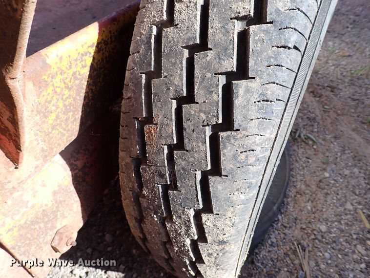 image for item MF9504 1983 Belshe  equipment trailer