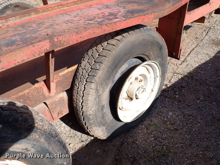 image for item MF9504 1983 Belshe  equipment trailer