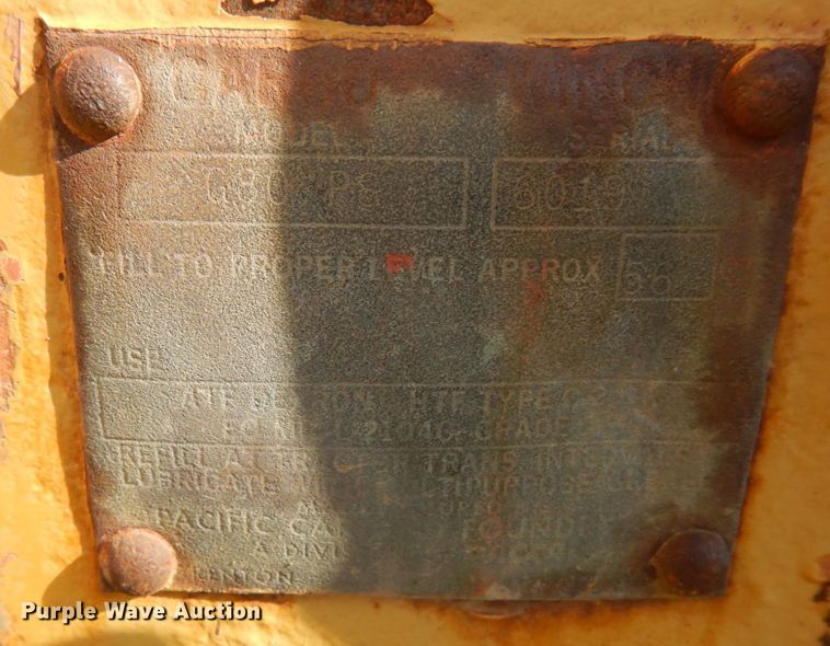 image for item MH9146 1978 Caterpillar D7G  crawler tractor