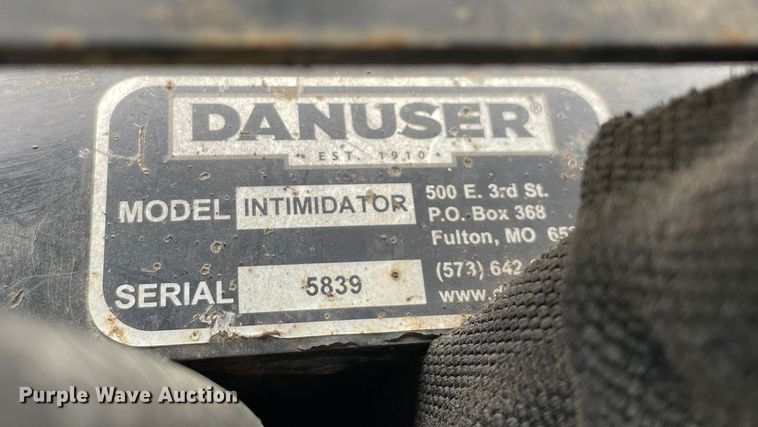image for item MR9288 Danuser Intimidator  skid steer tree puller