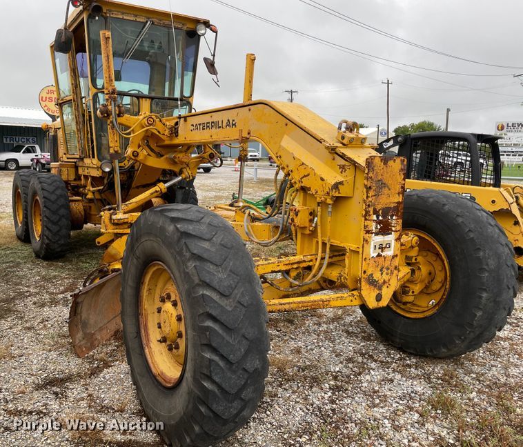 image for item MR9290 1977 Caterpillar 12G  motor grader