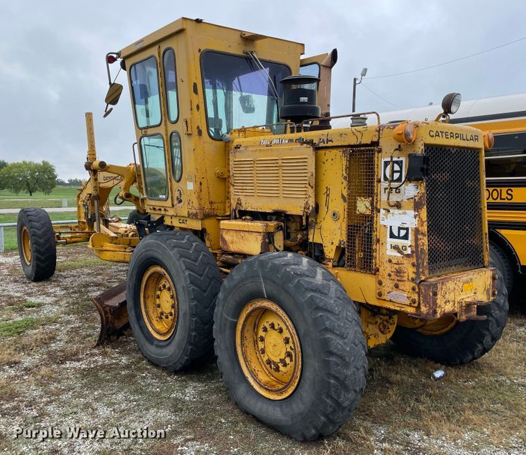 image for item MR9290 1977 Caterpillar 12G  motor grader