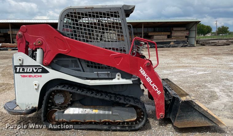 image for item MR9295 2017 Takeuchi TL10V2  tracked skid steer loader