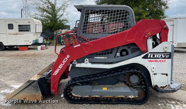 image for item MR9295 2017 Takeuchi TL10V2  tracked skid steer loader