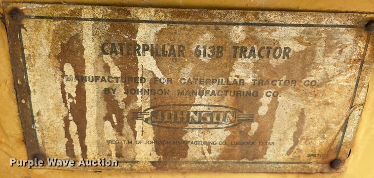 image for item MR9321 1978 Caterpillar 613B  elevating scraper