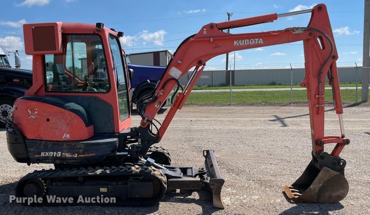 image for item MR9326 2013 Kubota KX91-3 Super Series 2  mini excavator