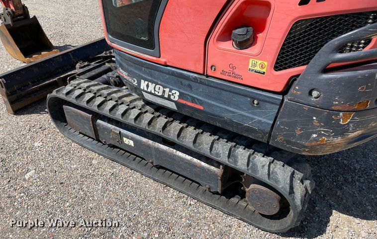 image for item MR9326 2013 Kubota KX91-3 Super Series 2  mini excavator