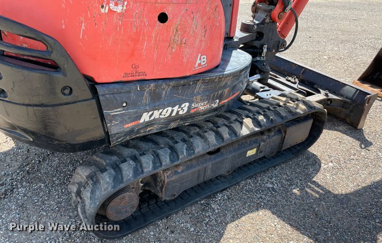 image for item MR9326 2013 Kubota KX91-3 Super Series 2  mini excavator