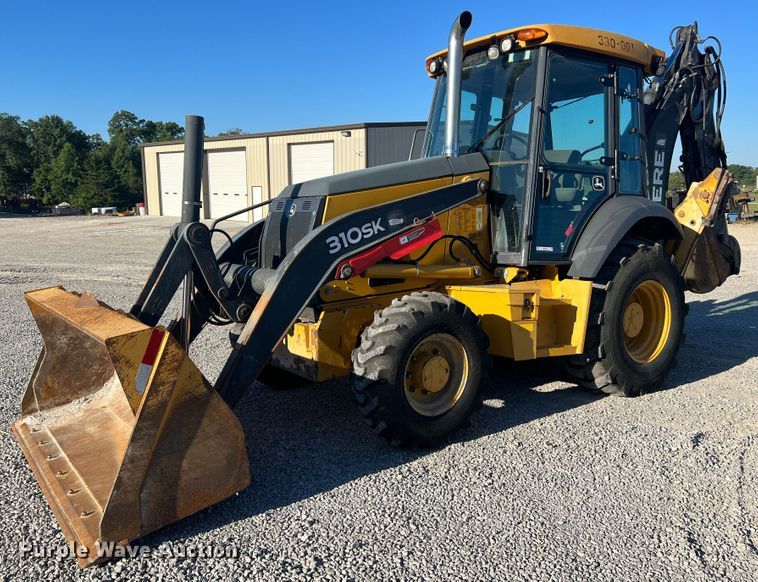 image for item MR9844 2014 John Deere 310SK  backhoe