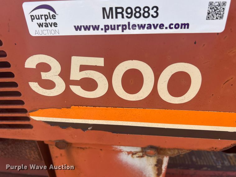 image for item MR9883 1993 Ditch Witch 3500DD  trencher