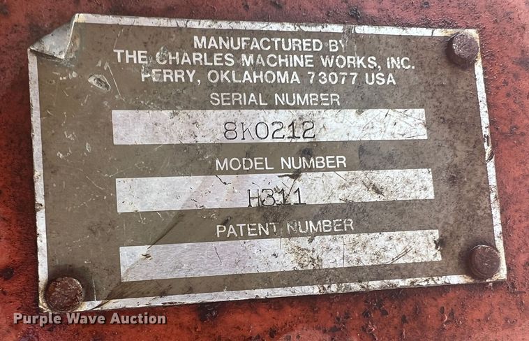 image for item MR9883 1993 Ditch Witch 3500DD  trencher